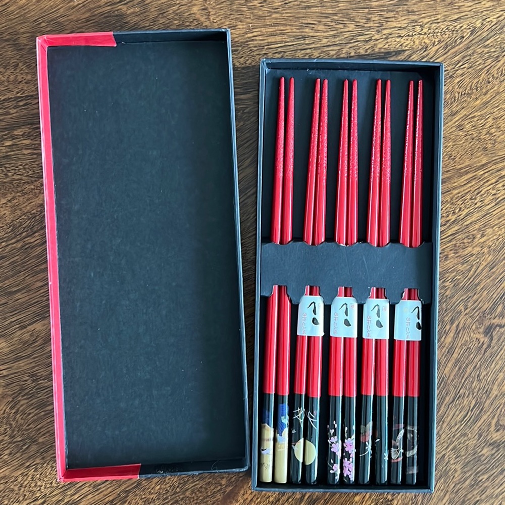 Chop stick set
